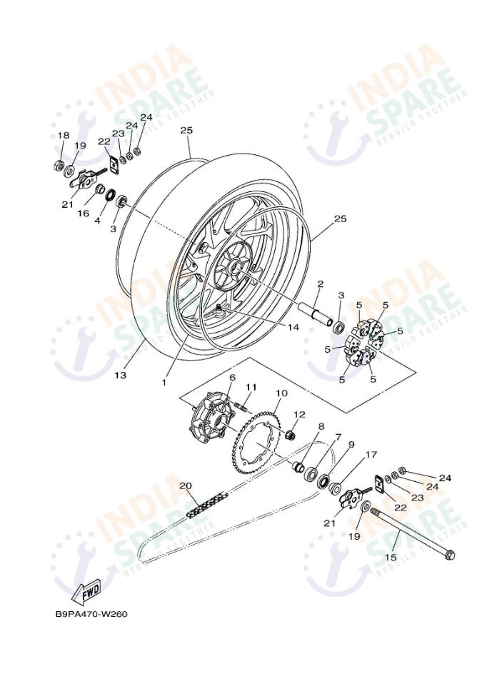 REAR WHEEL